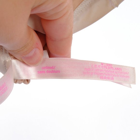 Victoria's Secret PINK Unlined Floral Bra Medium - Picture 6 of 9